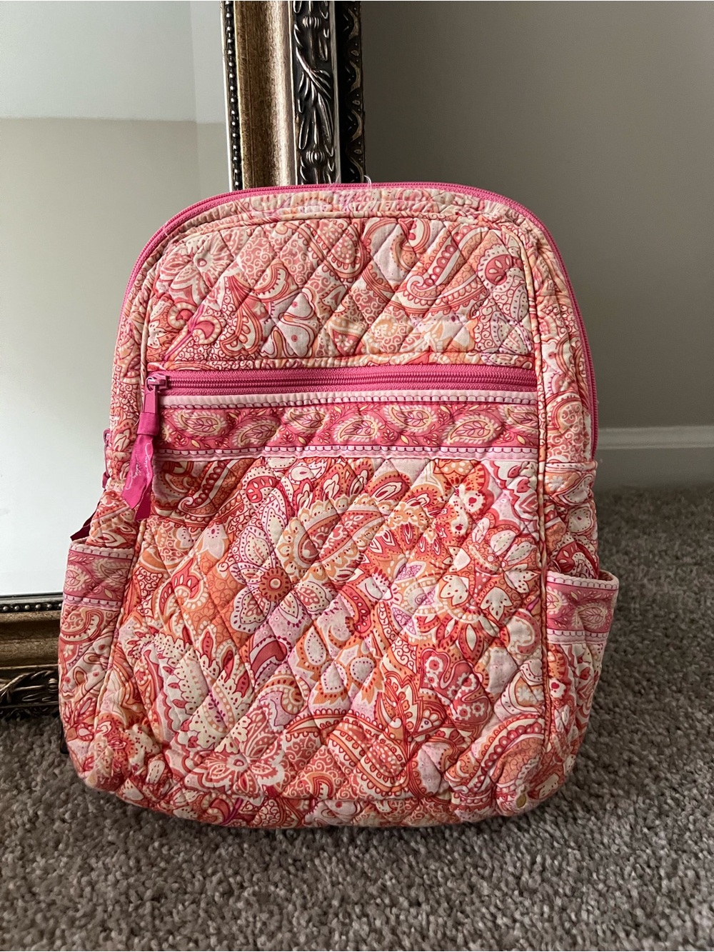 Quilted Rumba Paisley Women's Backpack